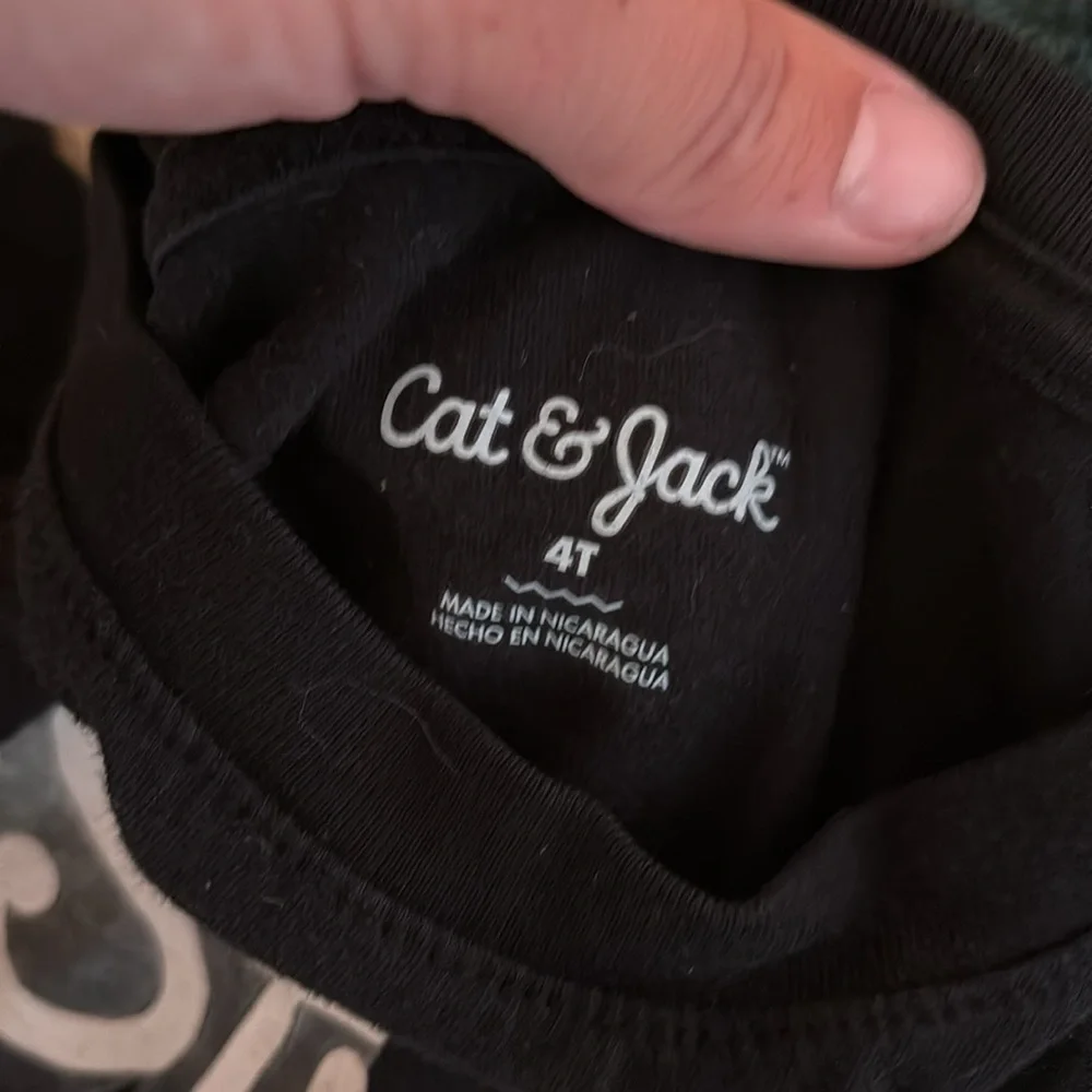The Children's Place Black and Green Jogger Sweatpants